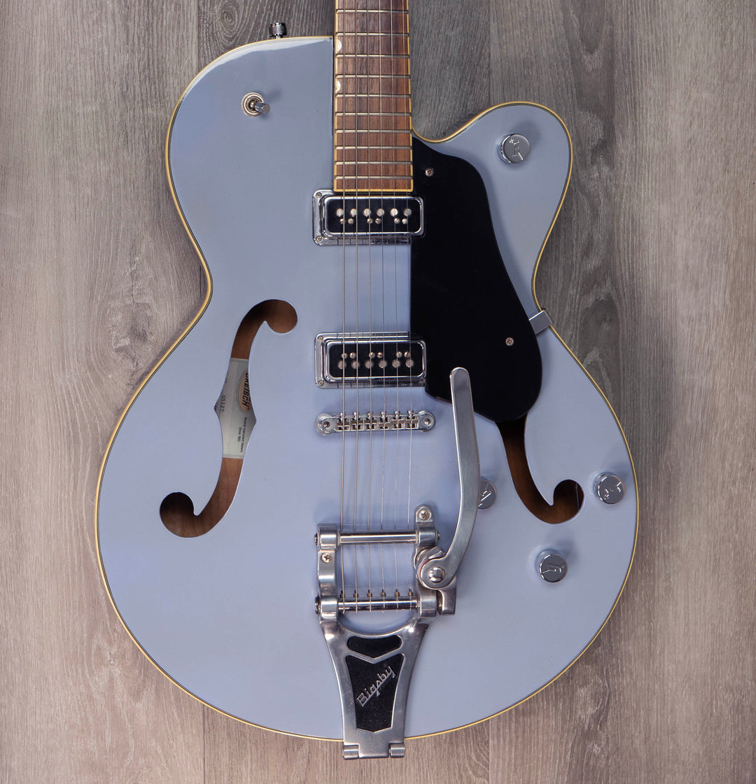 Guitarra eléctrica Gretsch G5422TG Electromatic Hollowbody Double Cut, Bigsby, Snow Crest White, de segunda mano