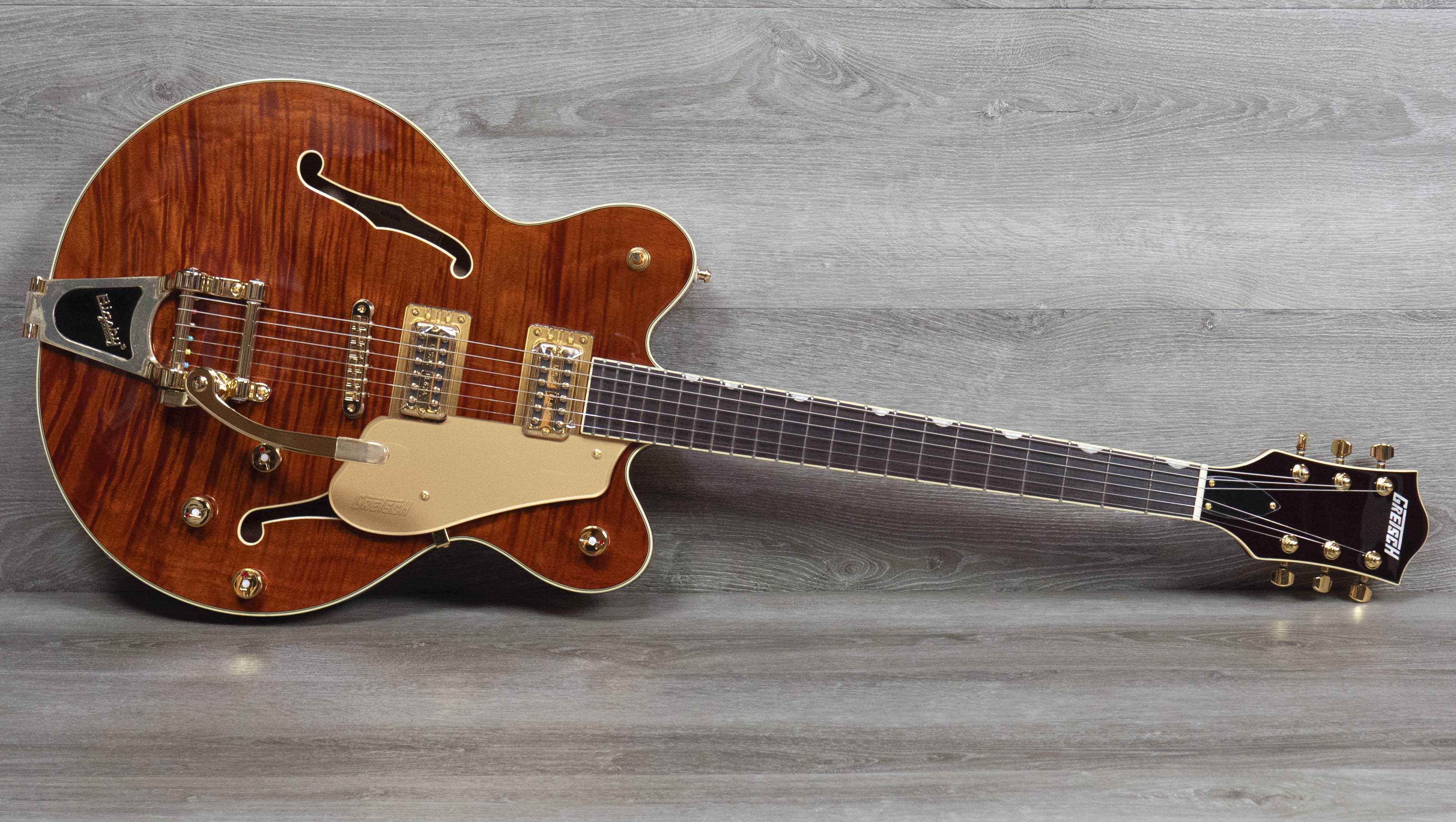 Gretsch Electromatic LTD Flame Okoume Broadkaster Double-Cut with
