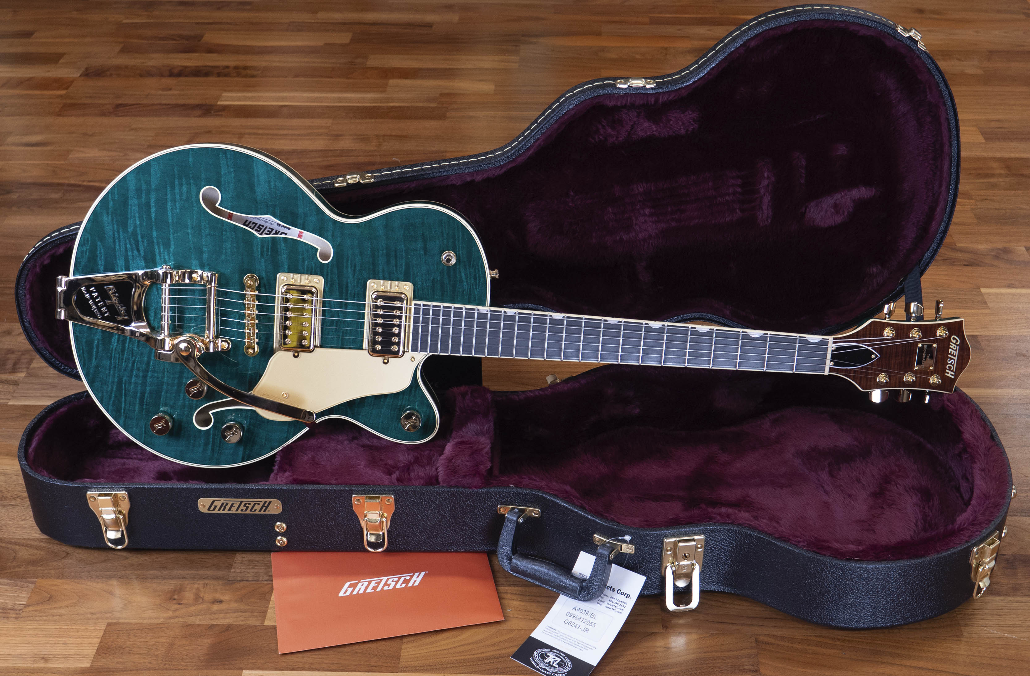 Gretsch Professional Broadkaster Jr. LX Figured Center Block with