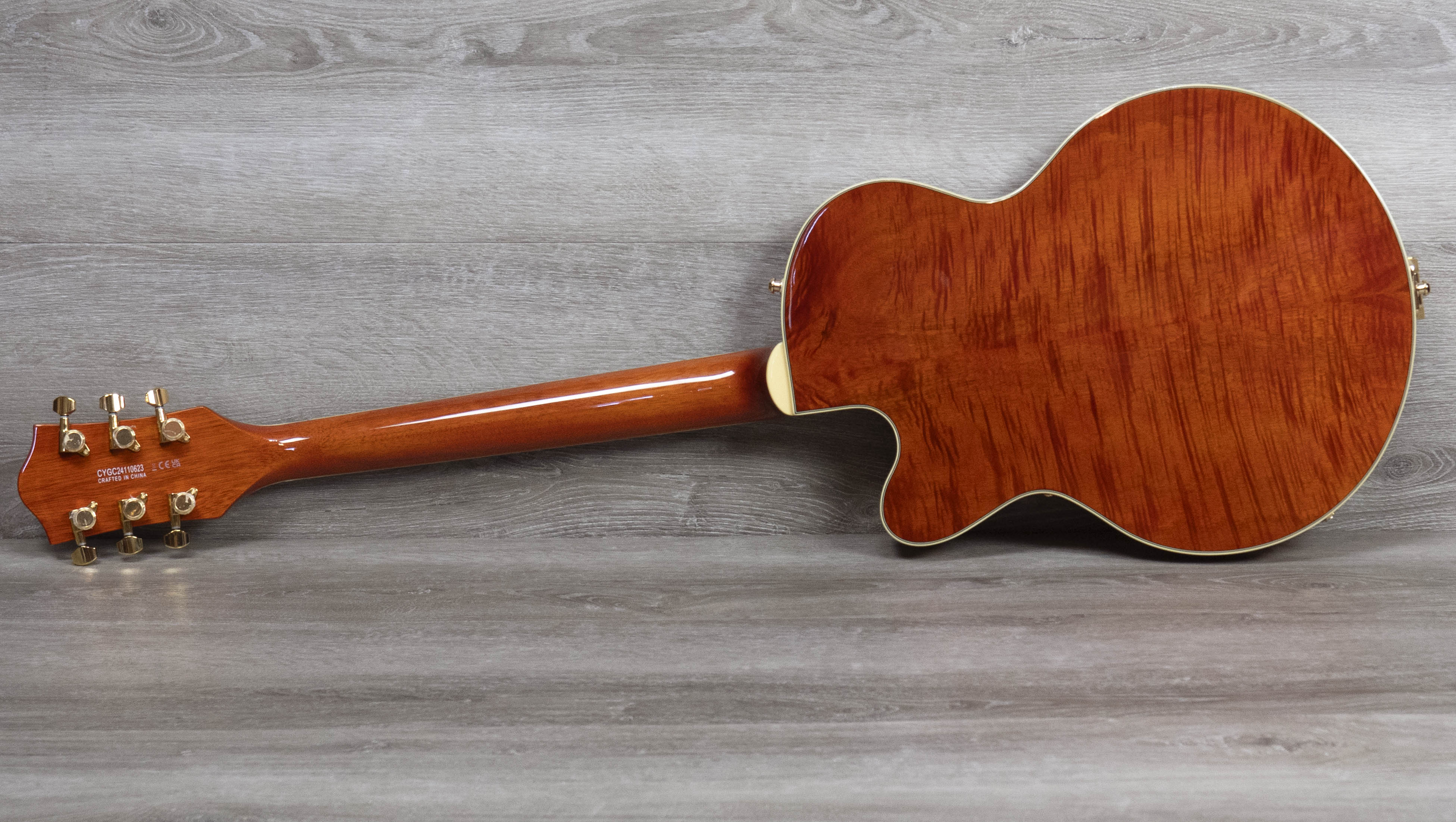 Gretsch Electromatic LTD Flame Okoume Broadkaster Jr. Single-Cut