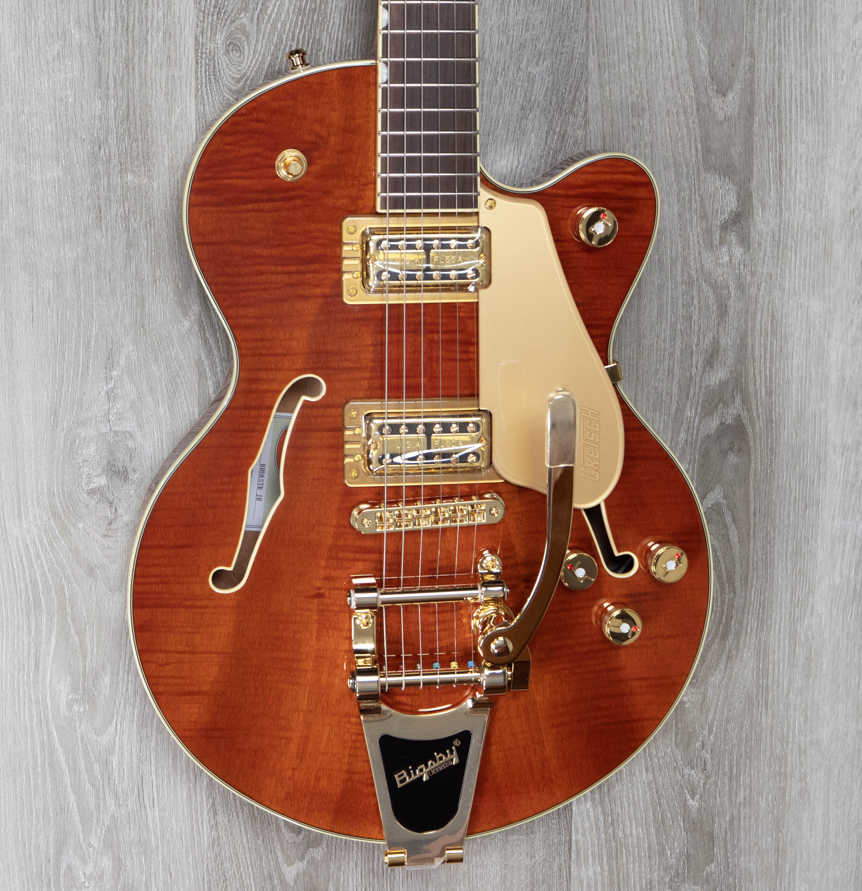 Gretsch Electromatic LTD Flame Okoume Broadkaster Jr. Single-Cut