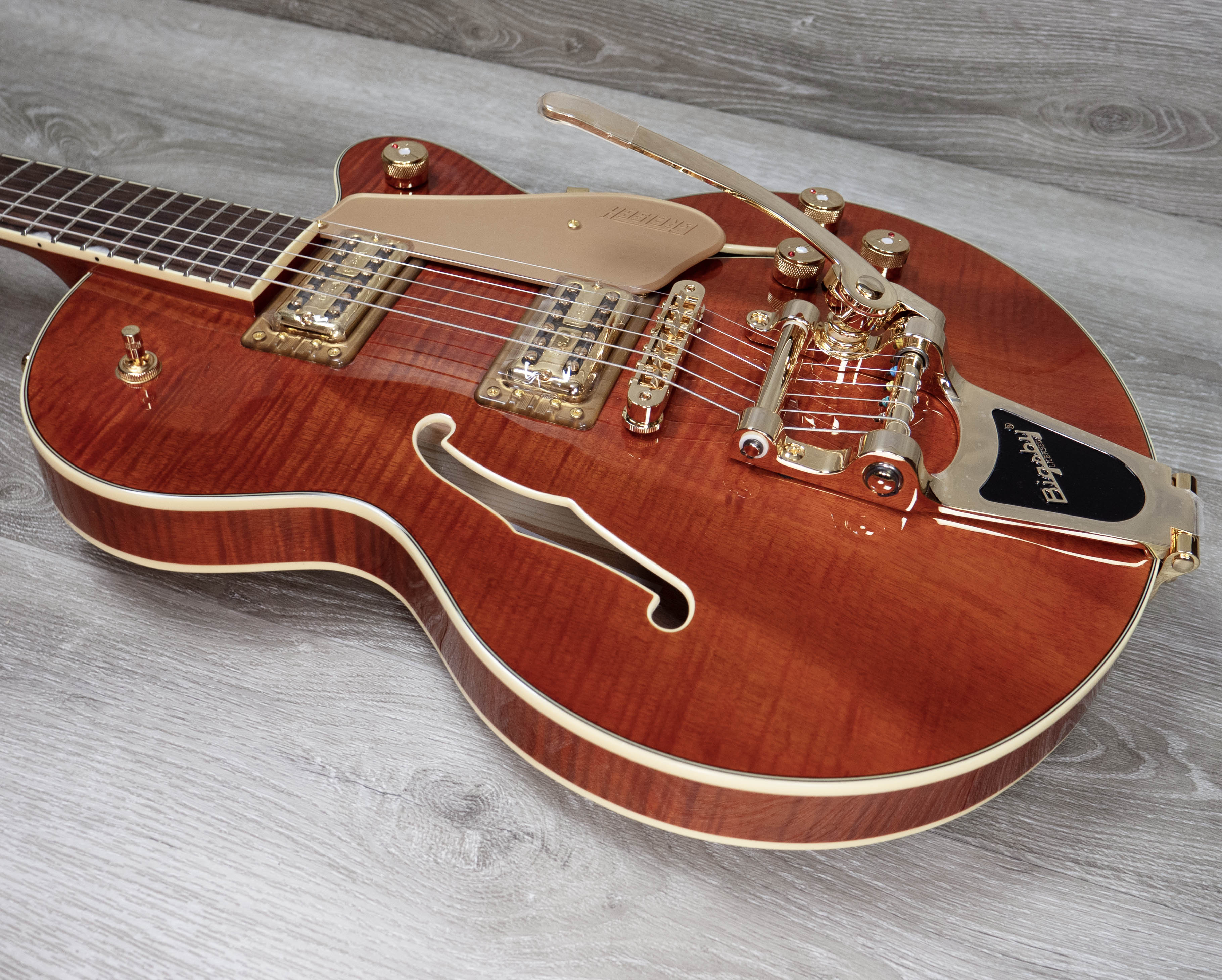 Gretsch Electromatic LTD Flame Okoume Broadkaster Jr. Single-Cut