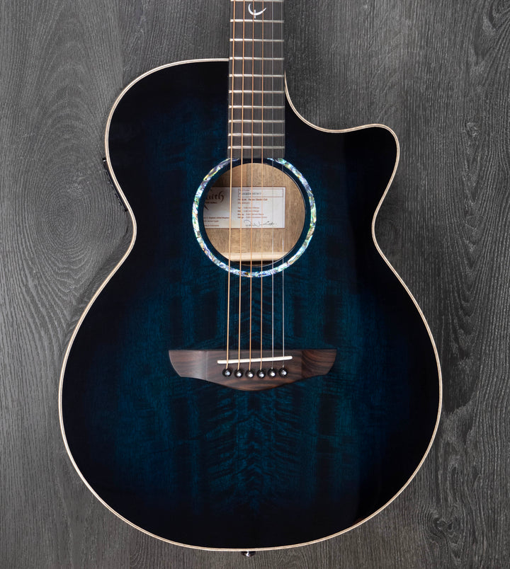 Faith Blue Moon Burst Venus Electro-Acoustic, All Solid Java Mango