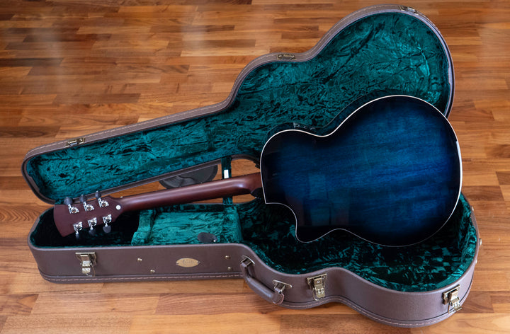 Faith Blue Moon Burst Venus Électro-Acoustique, Tout Solide Java Mango