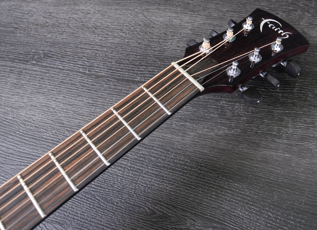 Faith Blue Moon Burst Venus Électro-Acoustique, Tout Solide Java Mango