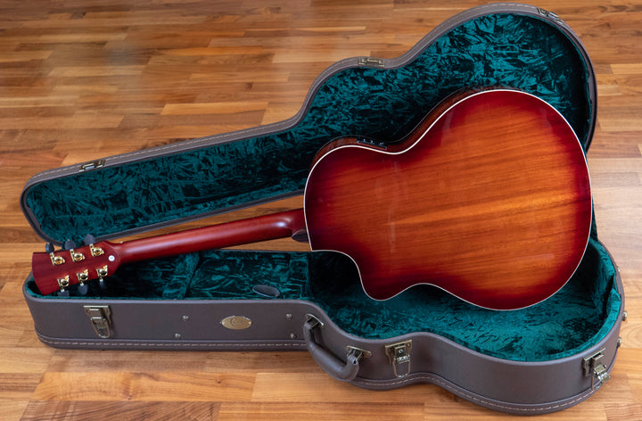 Faith Blood Moon Burst Neptune Électro-acoustique, tout solide Trembesi indonésien