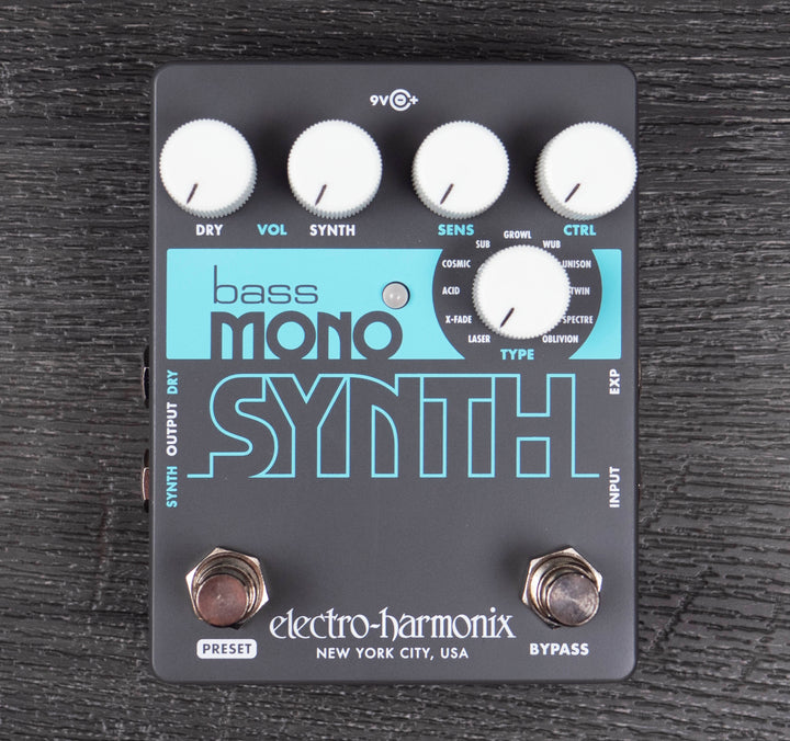 Electro Harmonix Bass Mono Synth Pedal
