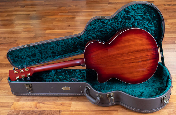 Faith Blood Moon Burst Venus Électro-Acoustique, Trembesi Indonésien Tout Solide