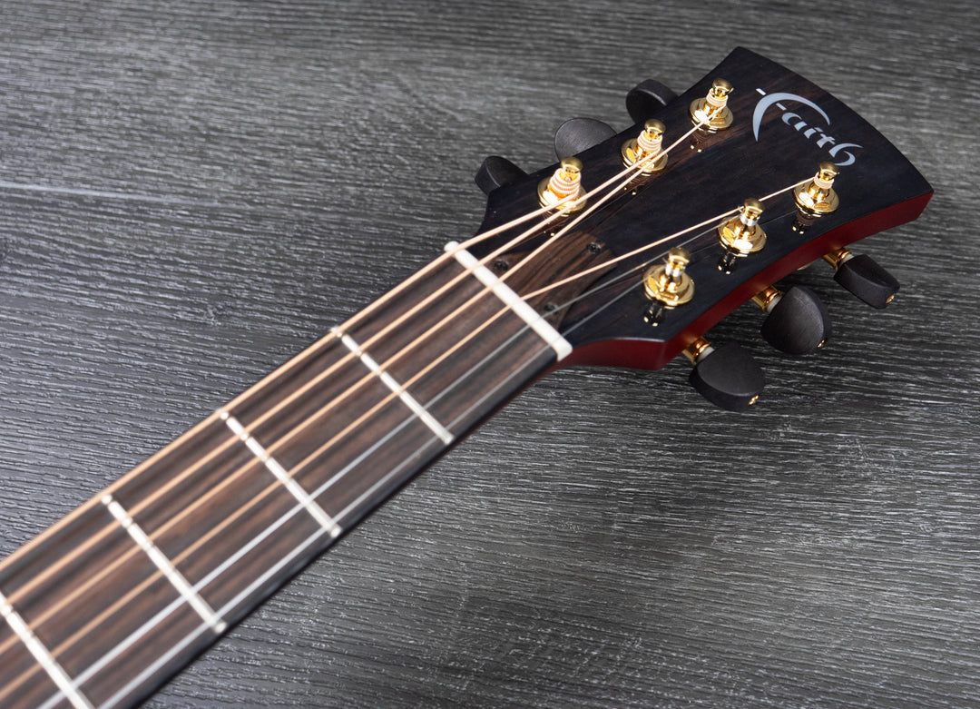 Faith Blood Moon Burst Venus Électro-Acoustique, Trembesi Indonésien Tout Solide