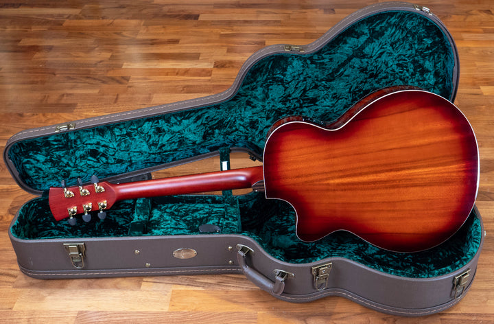 Faith Blood Moon Burst Venus Electro-Acoustic, All Solid Indonesian Trembesi