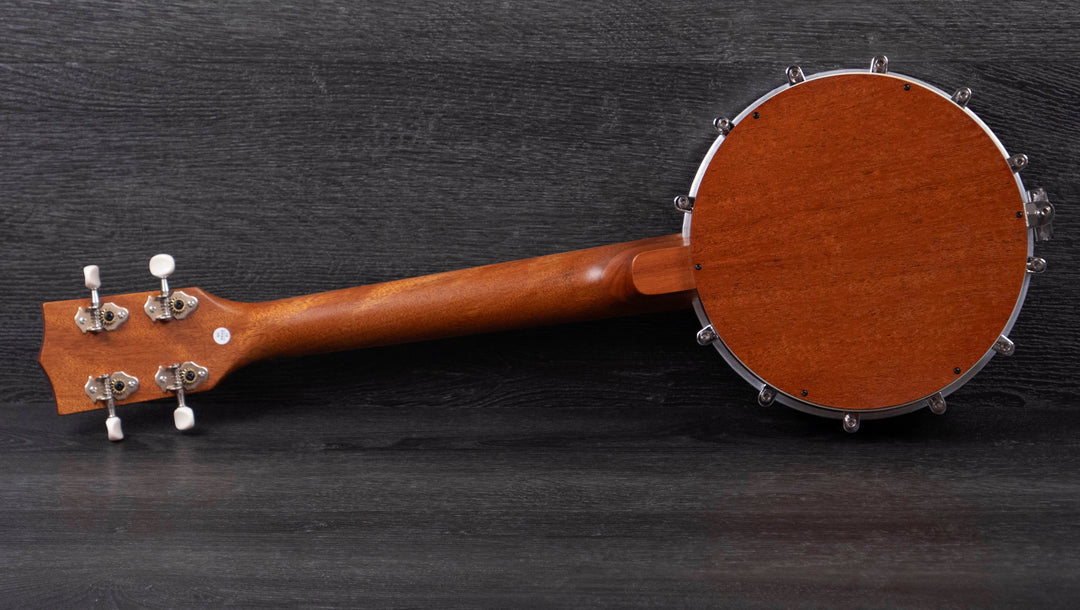 Kala Natural Mahogany Banjo Concert Ukulele with Bag