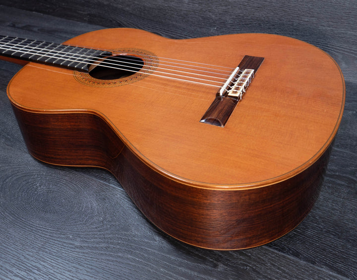 Pre Owned Ramirez R4 Classical Guitar, Solid Cedar Top, Indian Rosewood Back & Sides