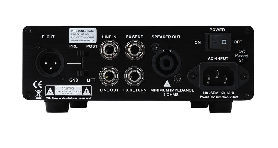Phil Jones Bass BP-800 Compact Bass Amp Head