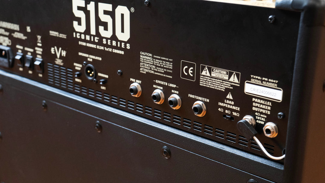 Ampoule combinée EVH 5150 Iconic Series 40 W EL34 1 x 12, noire