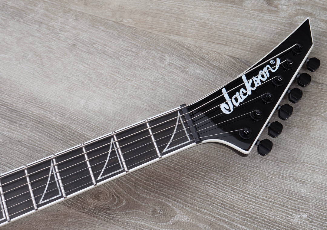 Jackson Pro Plus Series Signature Christian Andreu Rhoads RR24 EVTN, Ebony Fingerboard, Black with White Bevels