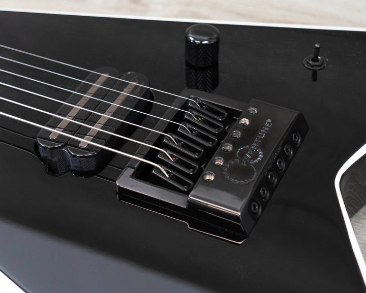 Jackson Pro Plus Series Signature Christian Andreu Rhoads RR24 EVTN, Ebony Fingerboard, Black with White Bevels