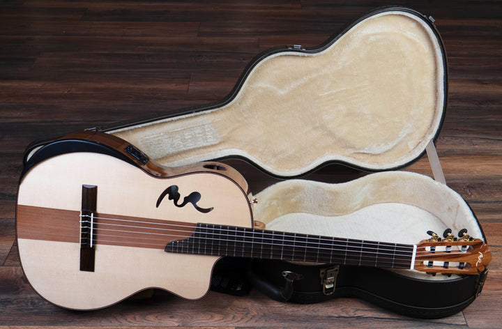 Manuel Rodriguez Café Cortado Rosewood, Electro-Acoustic Classical Cutaway