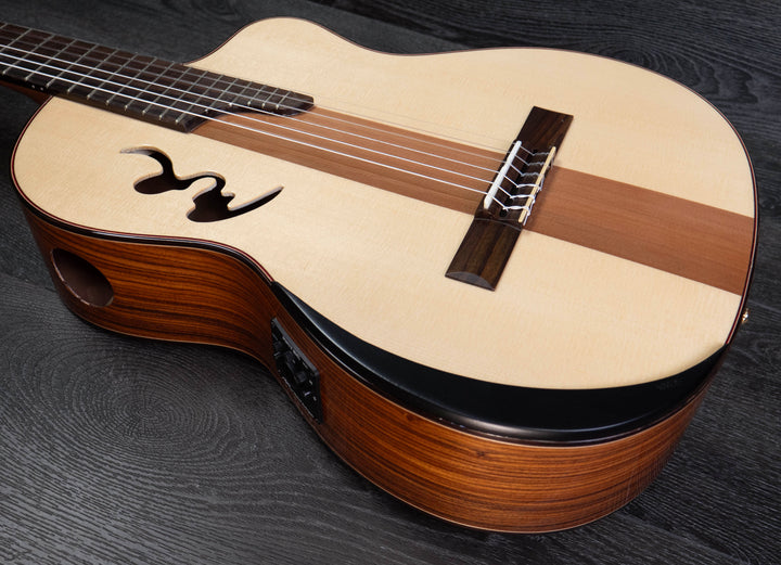 Manuel Rodriguez Café Cortado Rosewood, Electro-Acoustic Classical Cutaway