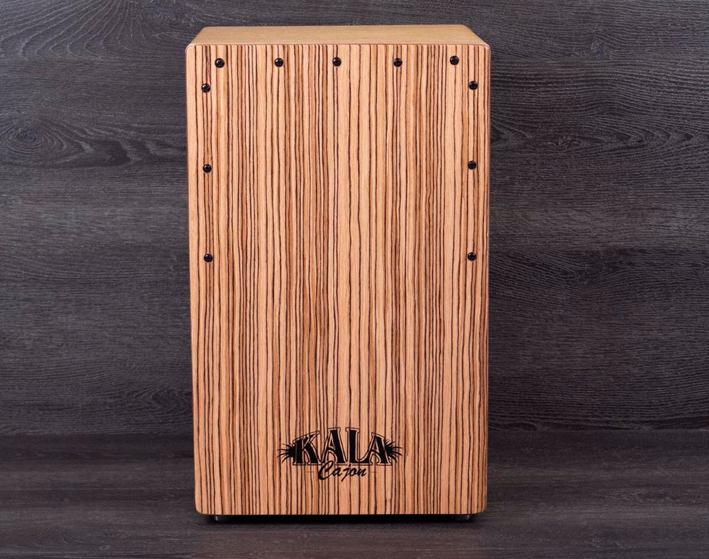 Kala Zebrawood Cajon – A Strings