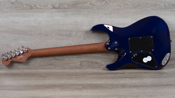 Charvel Pro-Mod Plus DK24 HH 2PT EB QM, Ebony Fingerboard - Chlorine Burst