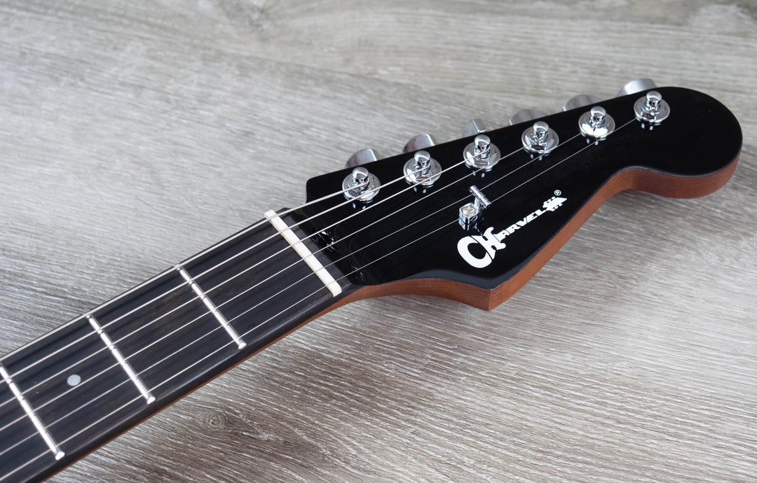 Charvel Pro-Mod Plus DK24 HH 2PT EB QM, Ebony Fingerboard - Chlorine Burst