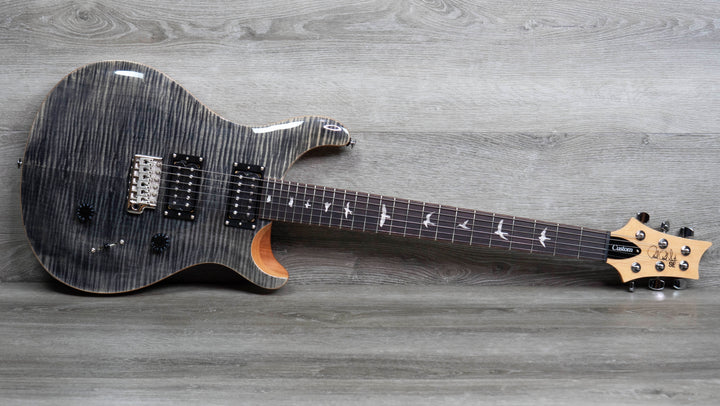 PRS SE Custom 24, éclat de charbon de bois