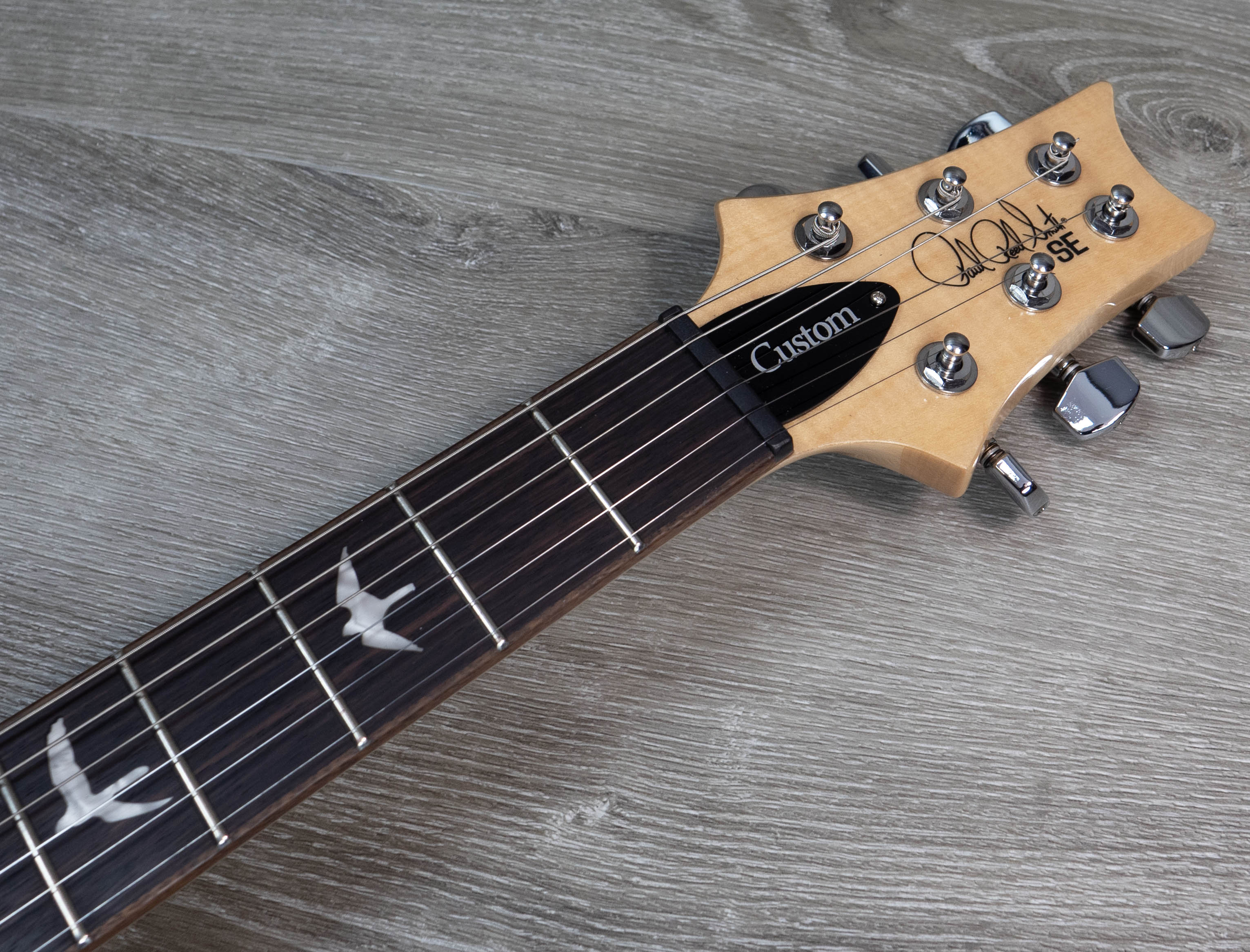 PRS SE Custom 24, Charcoal – A Strings