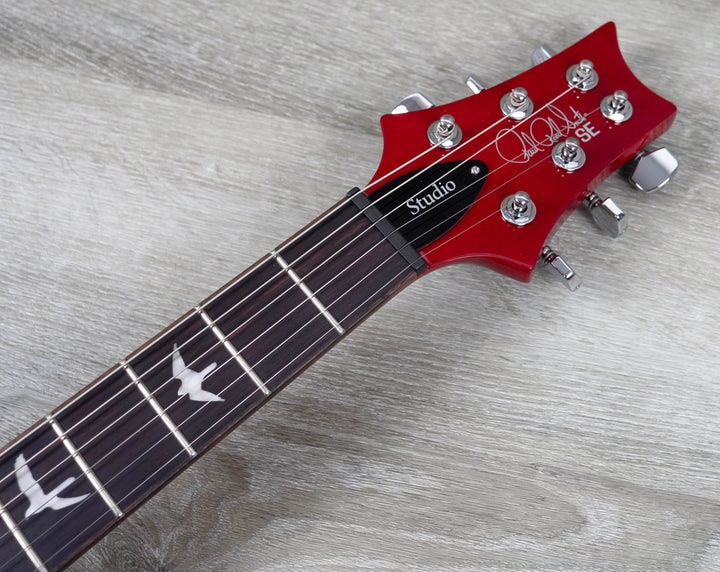 PRS SE Studio Electric Guitar, Charcoal Cherry Burst