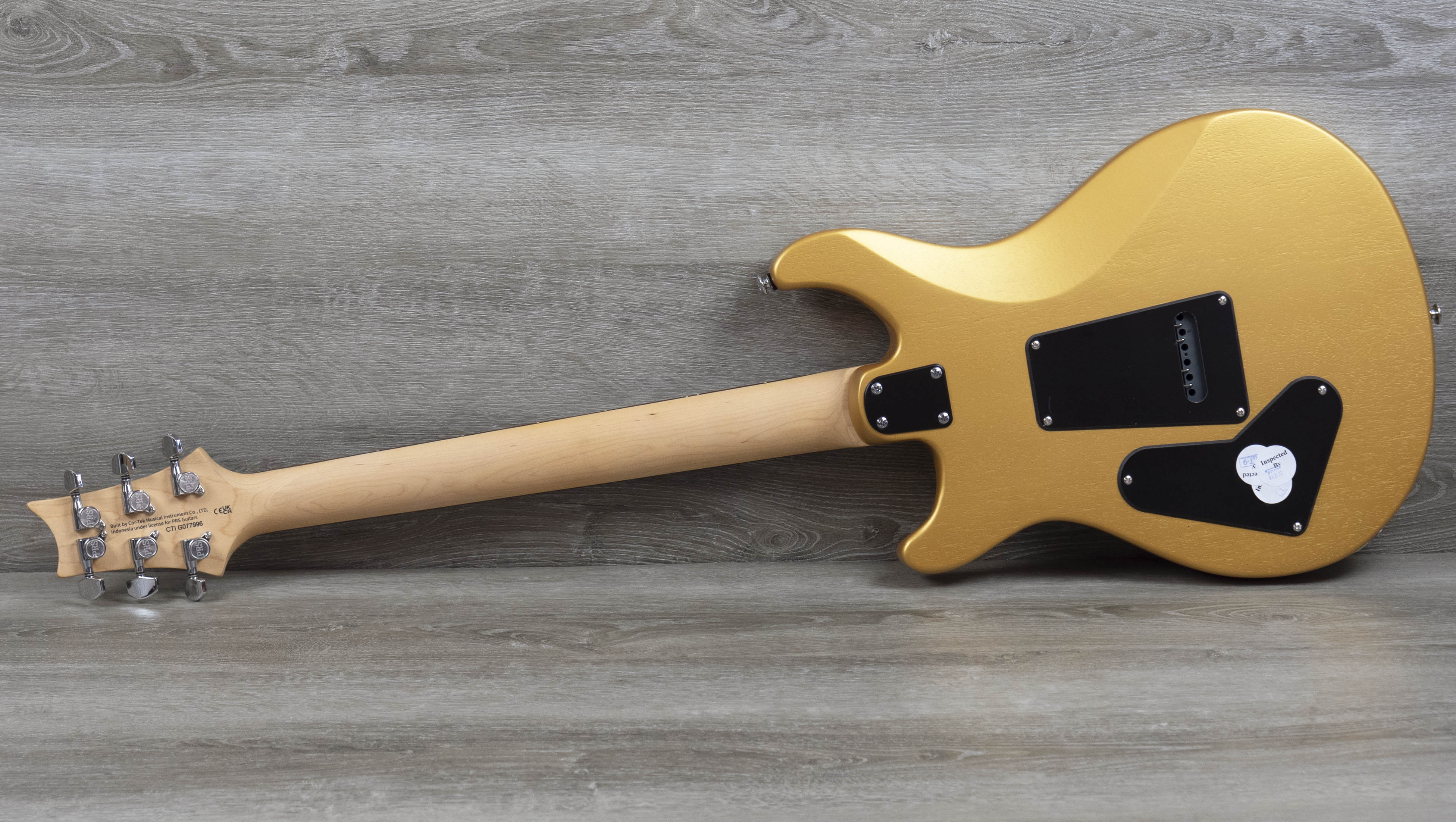 PRS SE CE24 Standard, Metallic Gold – A Strings