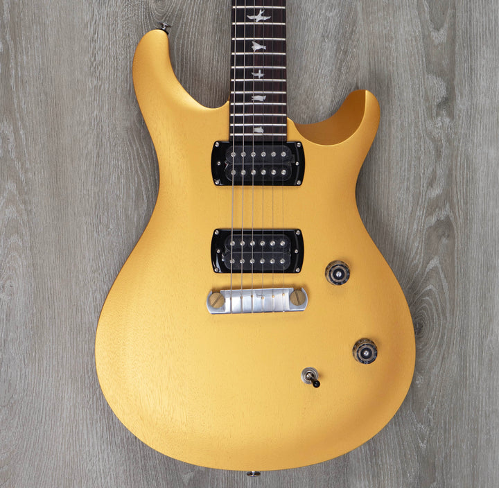 PRS SE CE24 Standard Stoptail Satin, Metallic Gold