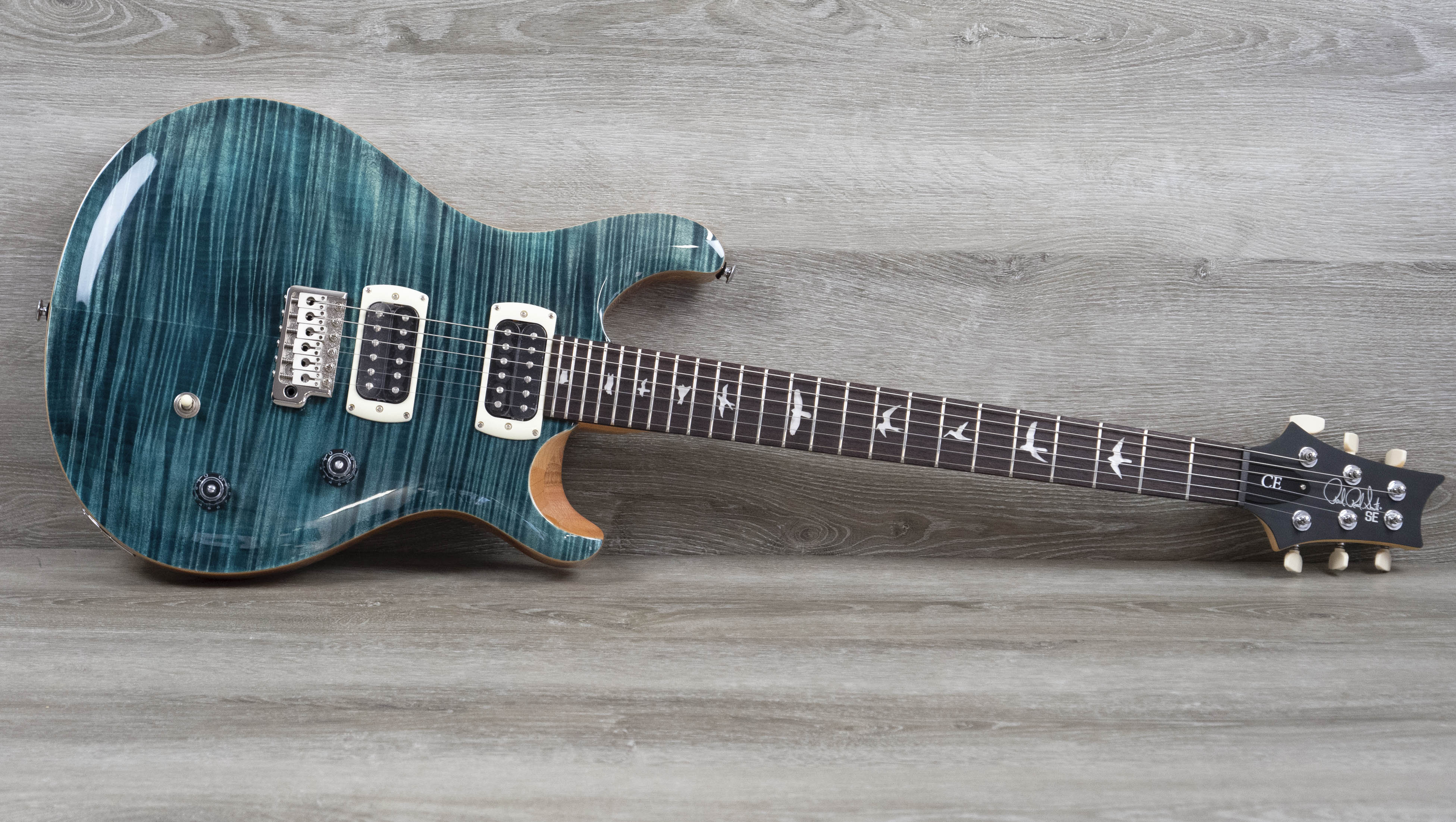 PRS SE CE24, Slate Blue – A Strings