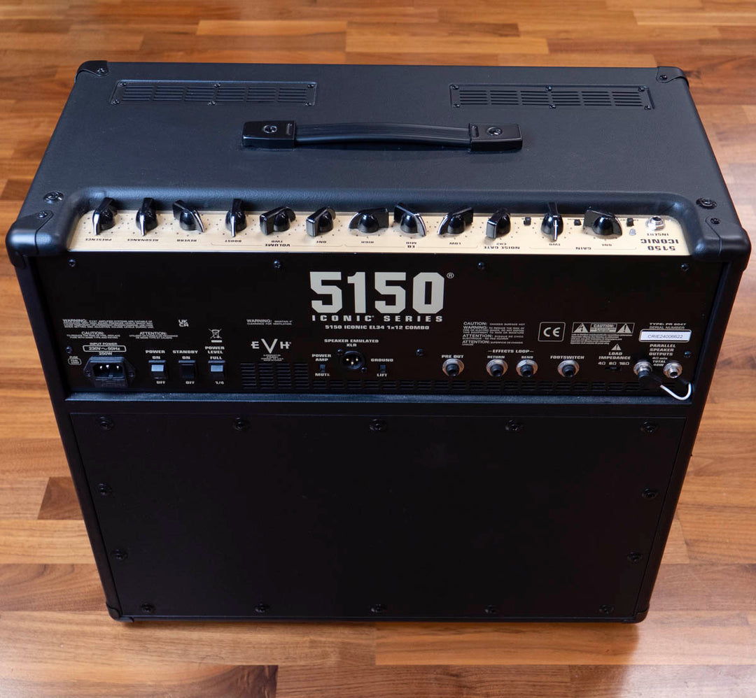 Ampoule combinée EVH 5150 Iconic Series 40 W EL34 1 x 12, noire