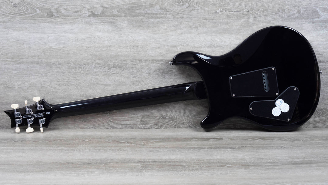 PRS SE Custom 24 Quilt, Teal Black