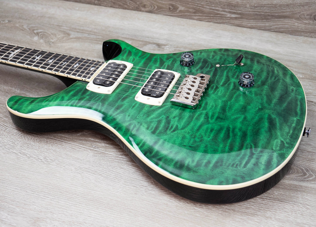PRS SE Custom 24 Quilt, Teal Black