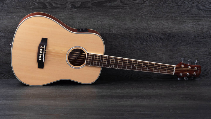 Carry-On Mini Electro Acoustic Guitar with Pick up