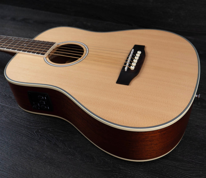 Carry-On Mini Electro Acoustic Guitar with Pick up