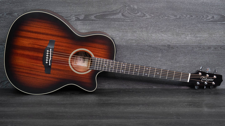 Takamine CP771MC-SB, tout en acajou massif avec préampli CTP-3 CoolTube