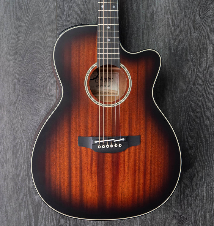 Takamine CP771MC-SB, tout en acajou massif avec préampli CTP-3 CoolTube