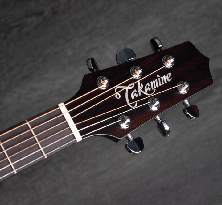 Takamine CP771MC-SB, totalmente de caoba maciza con preamplificador CoolTube CTP-3