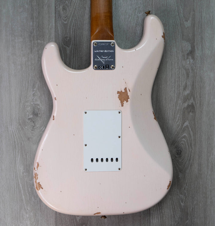 Fender Custom Shop Limited Edition '63 Stratocaster Relic, Rosewood Fingerboard, Roasted Maple Neck, Super Faded Aged Shell Pink