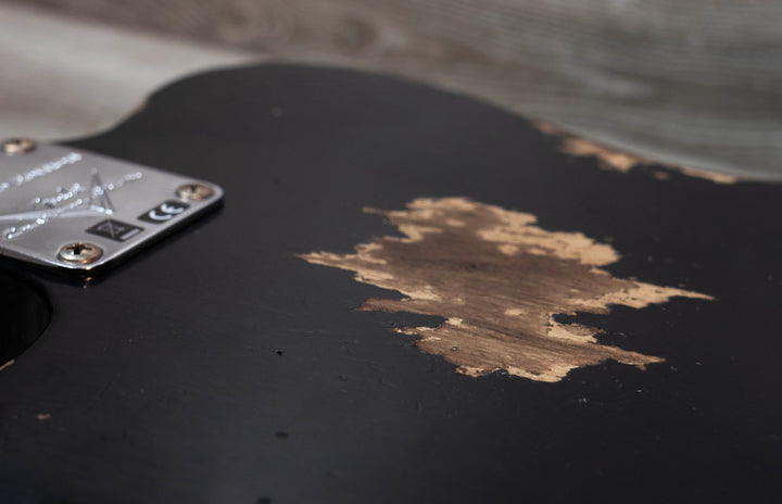 Fender Custom Shop Limited-edition '70s Telecaster Custom Heavy Relic, Aged Black