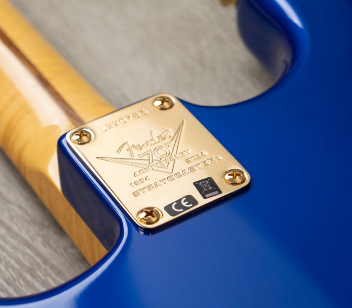 Fender Custom Shop Ltd Edition 70th Anniversary Stratocaster, NOS, Aged Bright Sapphire Metallic