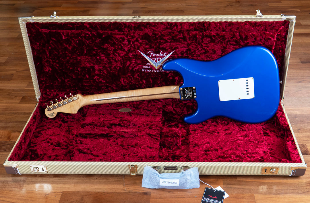 Fender Custom Shop Ltd Edition 70th Anniversary Stratocaster, NOS, Aged Bright Sapphire Metallic