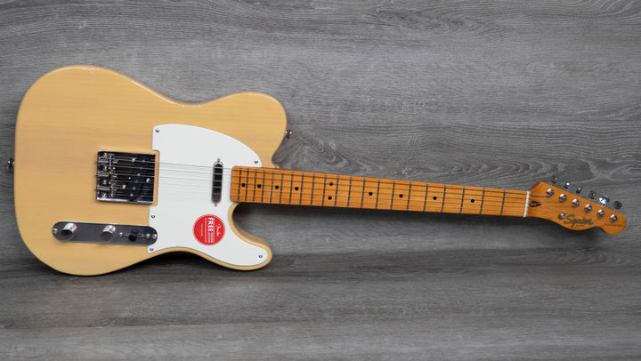 Squier FSR Classic Vibe '50s Telecaster, Maple Fingerboard, Parchment Pickguard, Vintage Blonde