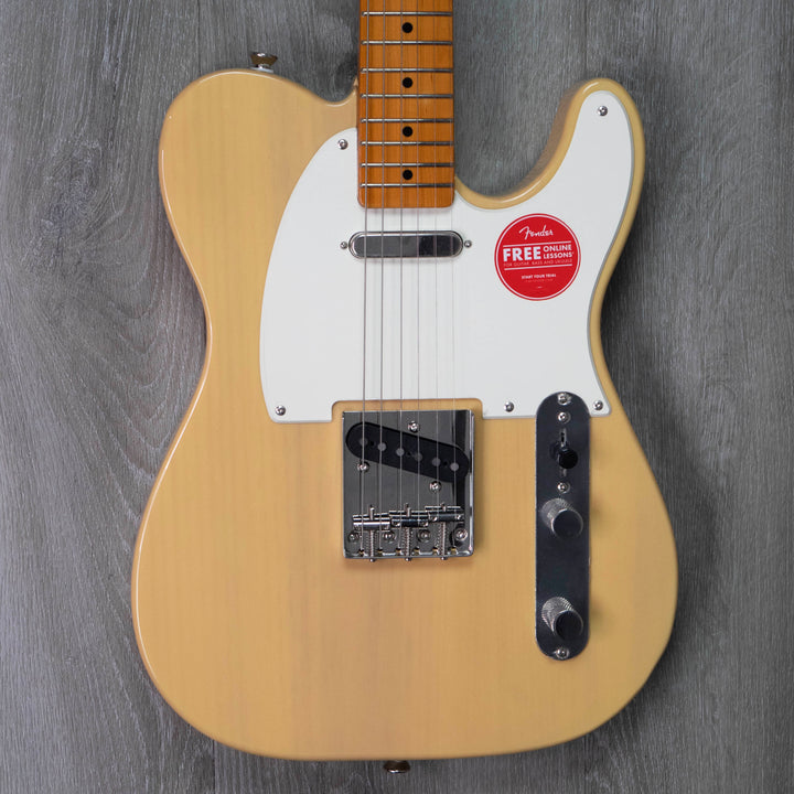 Squier FSR Classic Vibe '50s Telecaster, Maple Fingerboard, Parchment Pickguard, Vintage Blonde