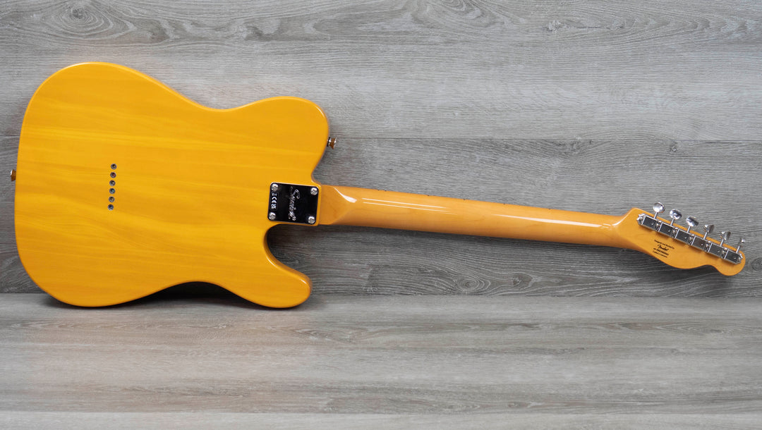 Squier Classic Vibe 50s Telecaster pour gaucher, touche en érable, couleur caramel