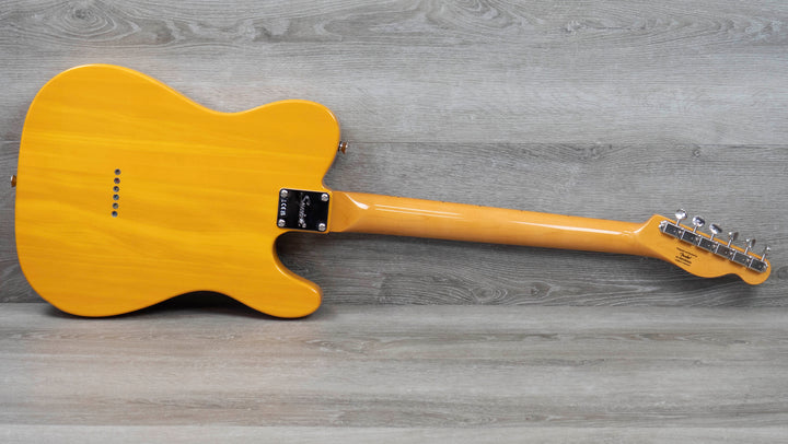 Squier Classic Vibe 50s Telecaster pour gaucher, touche en érable, couleur caramel