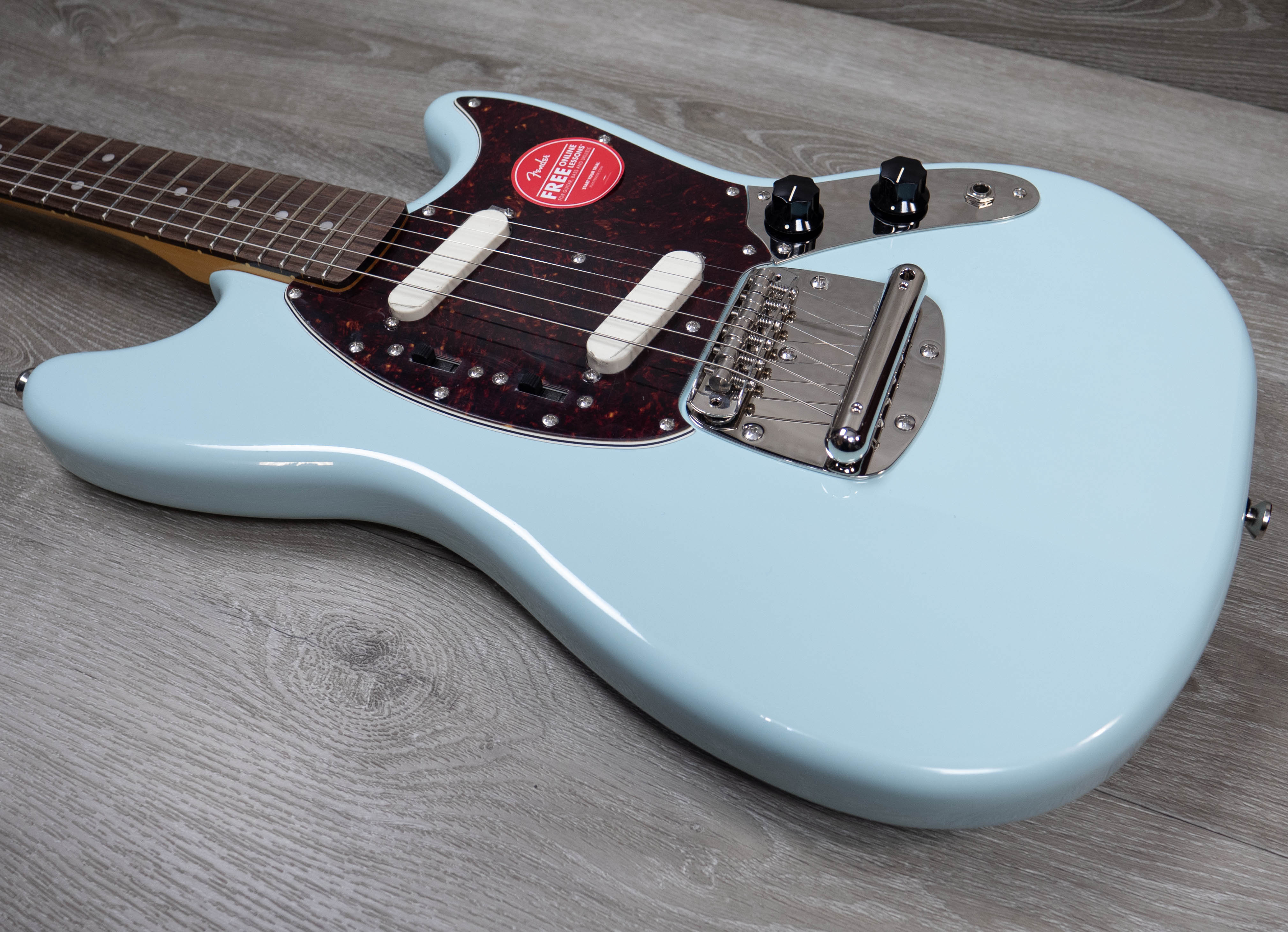 Squier Classic Vibe 60s Mustang, Laurel Fingerboard, Sonic Blue
