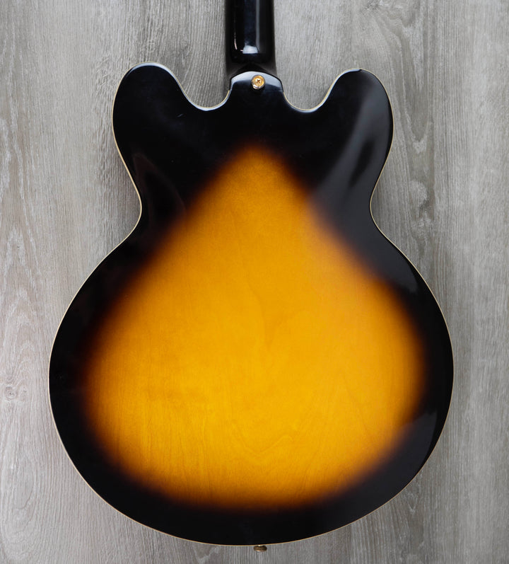 Pre-Owned Epiphone Dot Deluxe Plus Top, Tobacco Sunburst