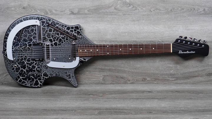 Danelectro Electric Sitar, Black Crackle